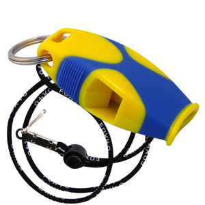 Apito FOX 40 Sharx Amarelo e Azul com cord�o