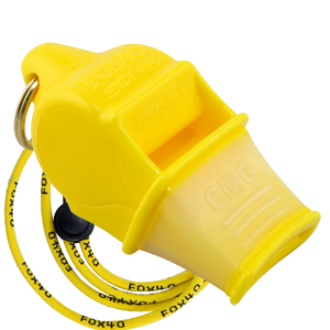 Apito FOX 40 Sonik Blast CMG Amarelo com Cord�o