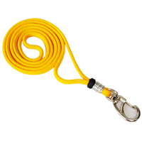 Cordão de Apito com Mosquetão Luxo Pescoço Amarelo