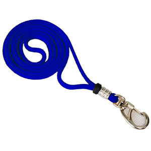 Cordão de Apito com Mosquetão Luxo Pescoço Azul