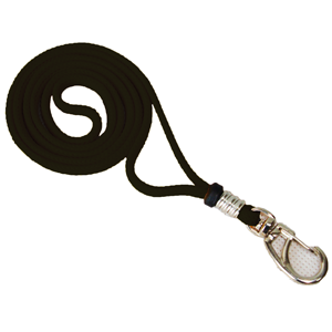 Cord�o de Apito com Mosquet�o Luxo Pesco�o Preto
