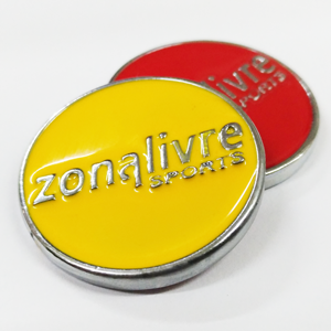 TOSS Profissional Zona Livre 33mm Amarelo e Vermelho (unidade)